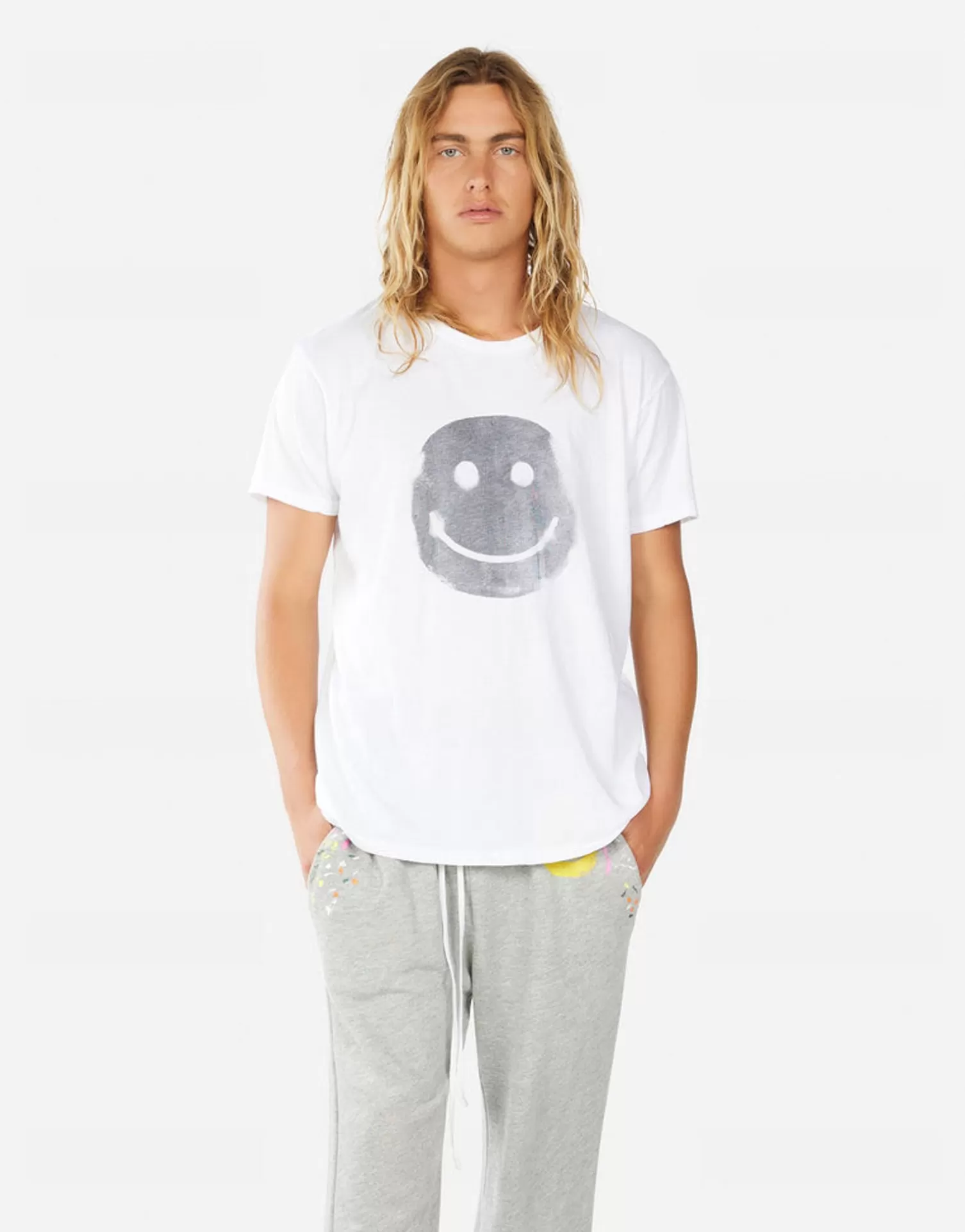 Lauren Moshi Sadler Spray Happyface*Men Tees